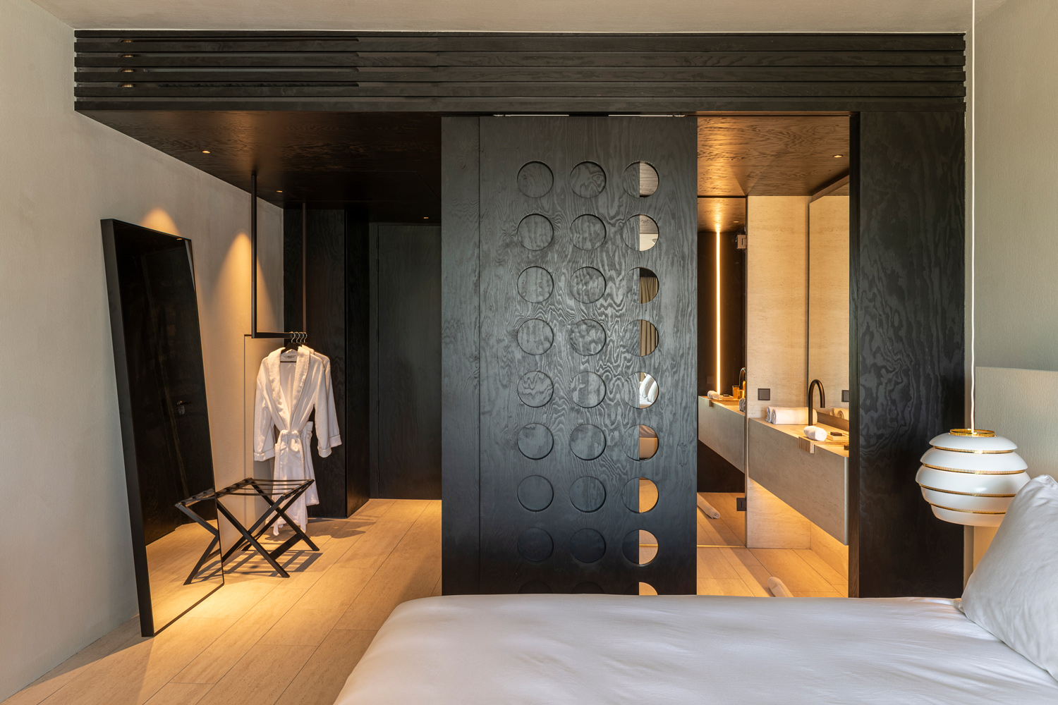 Interior Lighting, The National Hotel Guestroom Interior Lighting, The National Hotel Guestroom