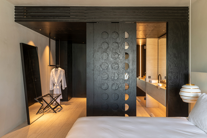 Interior Lighting, The National Hotel Guestroom Interior Lighting, The National Hotel Guestroom
